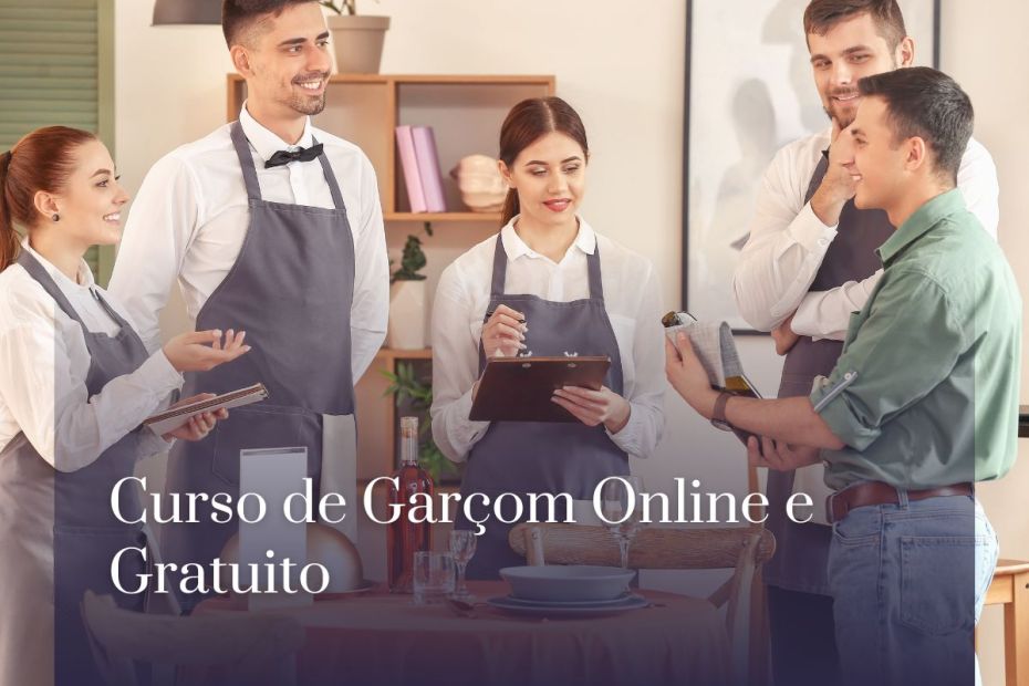 Curso de Garcom Online e Gratuito